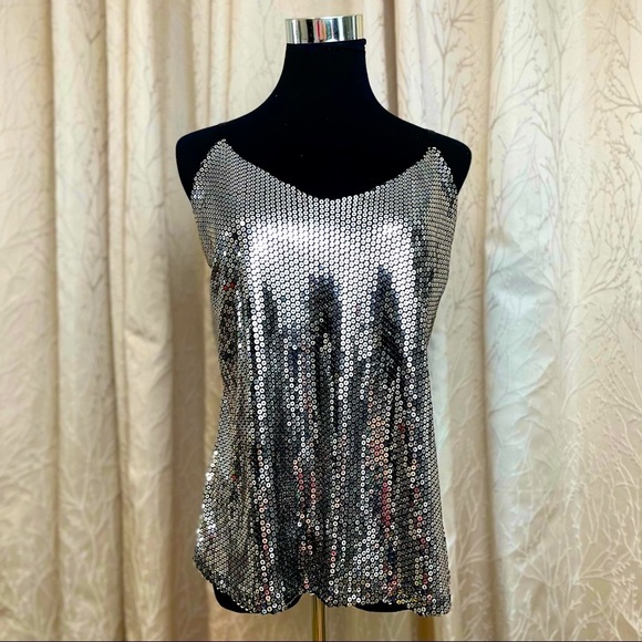 Mariana Tops - Black sequined top perfect for a night out